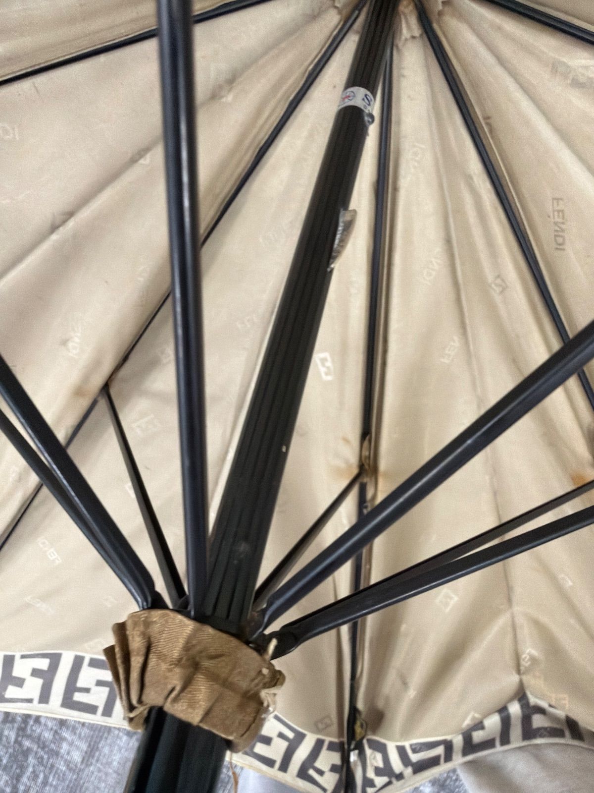 FENDI フェンディ 長傘 ズッカ柄 FF イタリア製 雨傘 - メルカリ