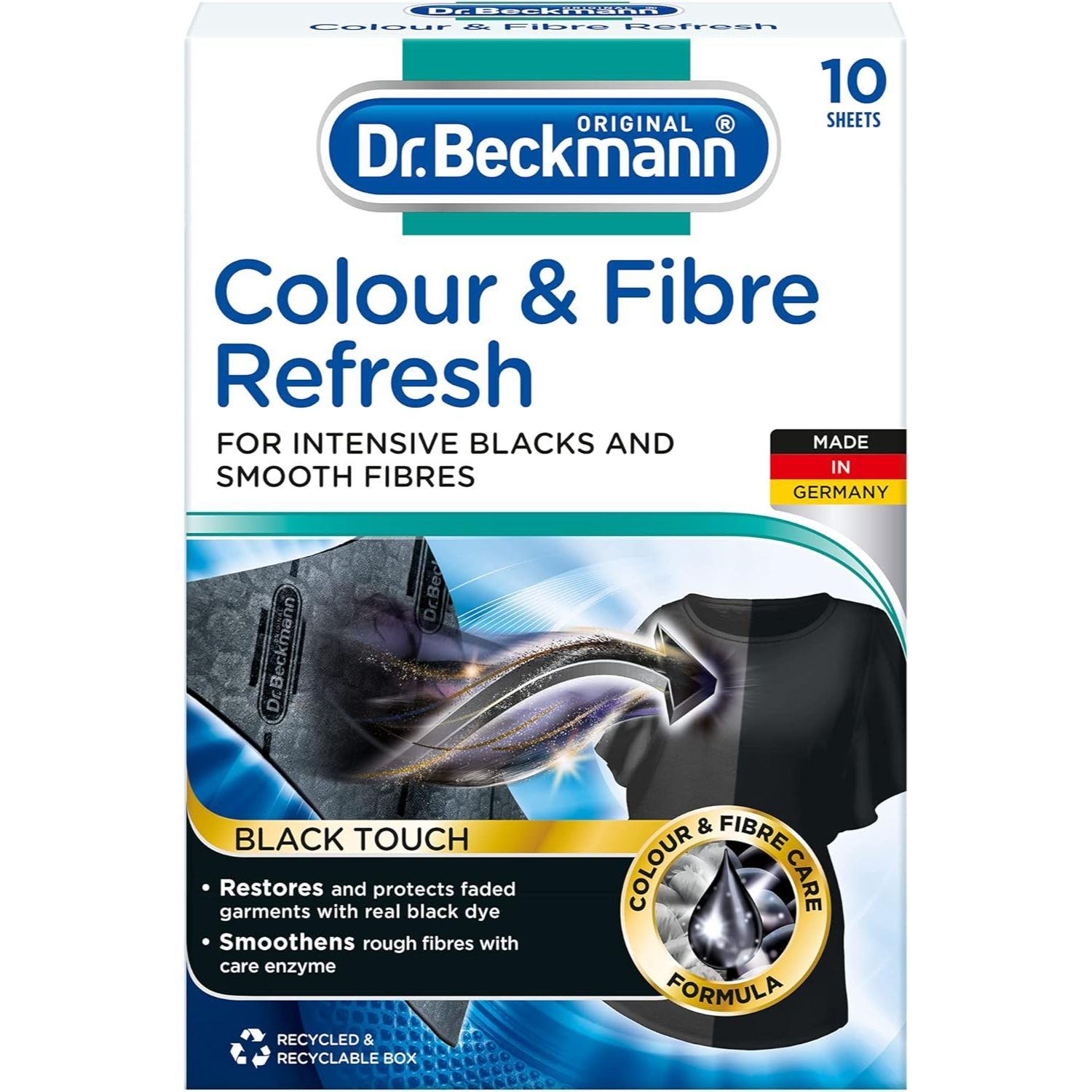 Dr Beckmann ドクターベックマン 黒復活シート ブラック＆ファイバーリフレッシュ 入り セット