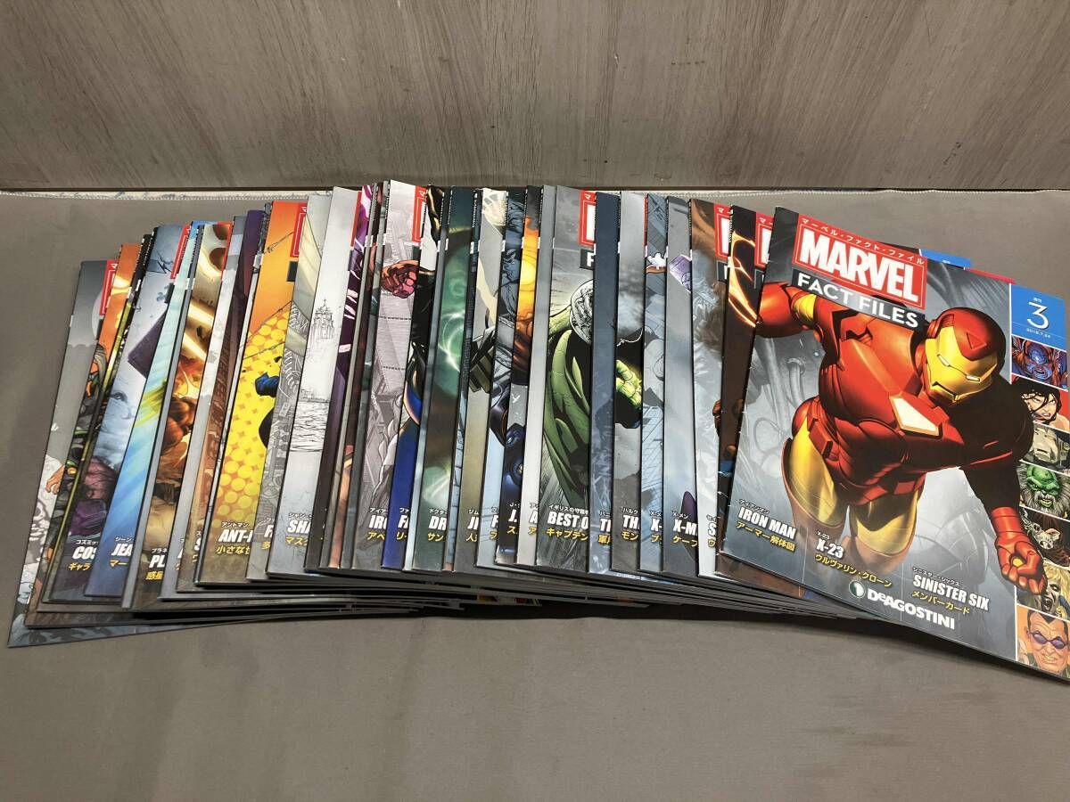 ジャンク ①MARVEL 週刊マーベルファクトファイル デアゴスティーニ