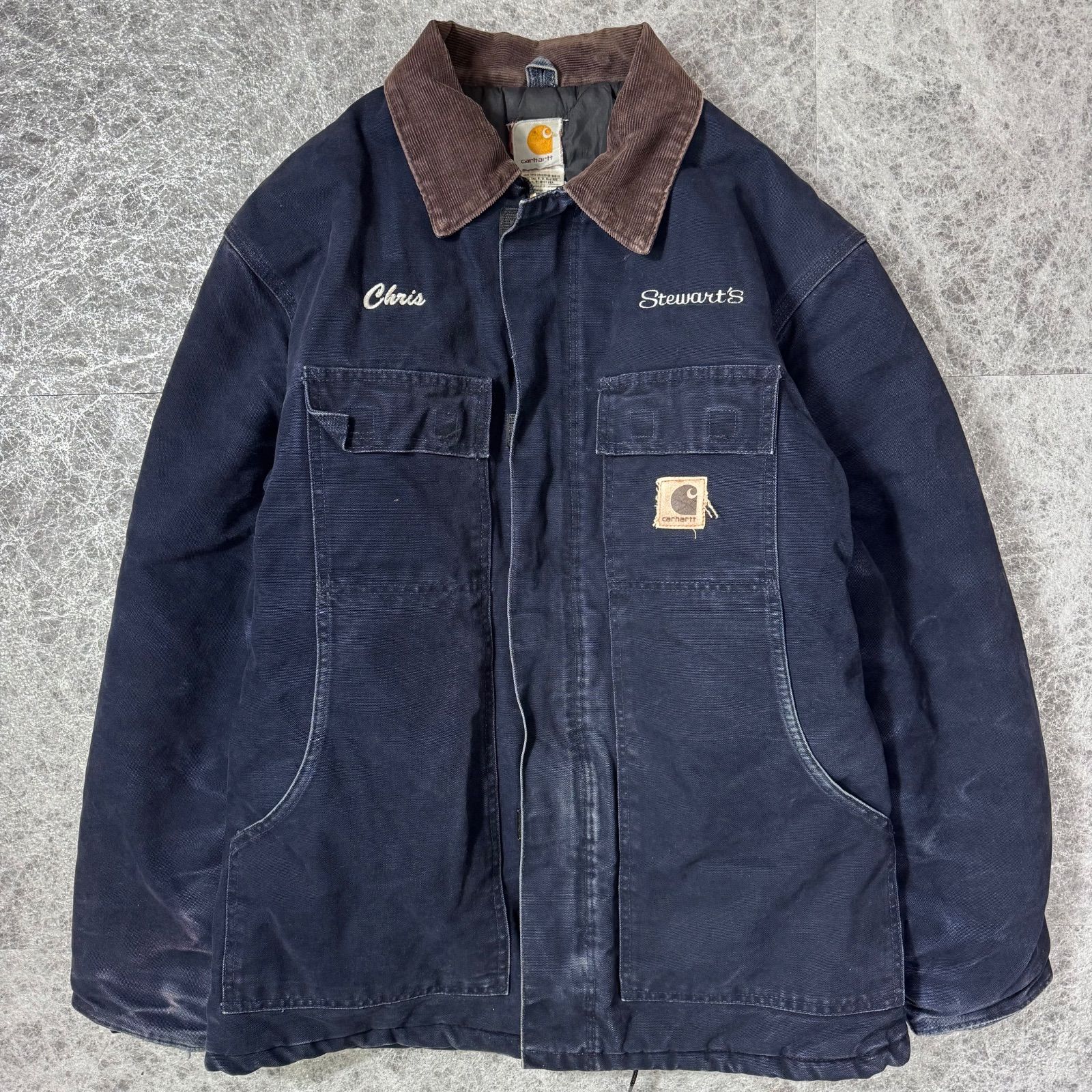 Carhartt C26 MDT トラディショナルコート ミッドナイト M 刺繍入り