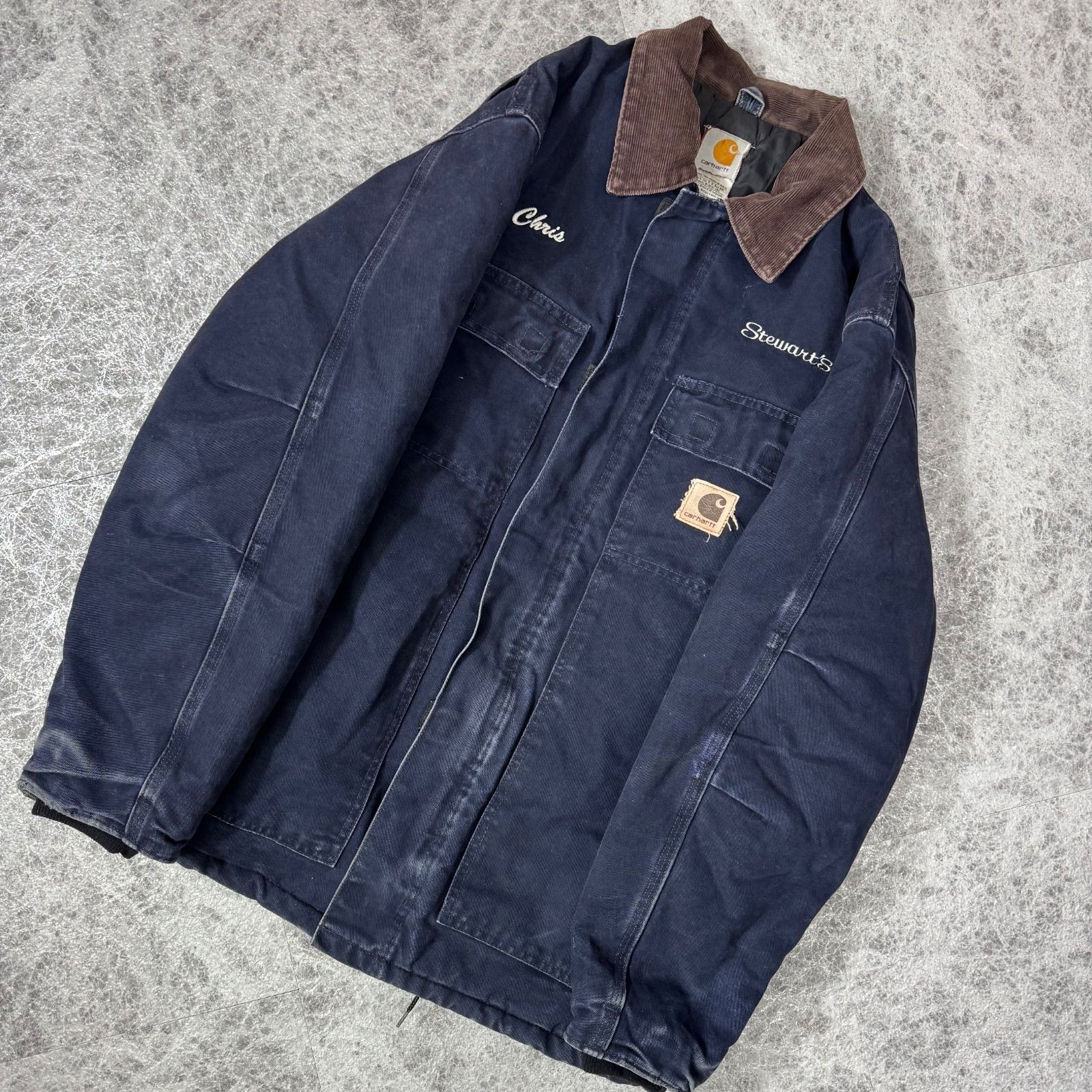 Carhartt C26 MDT トラディショナルコート ミッドナイト M 刺繍入り