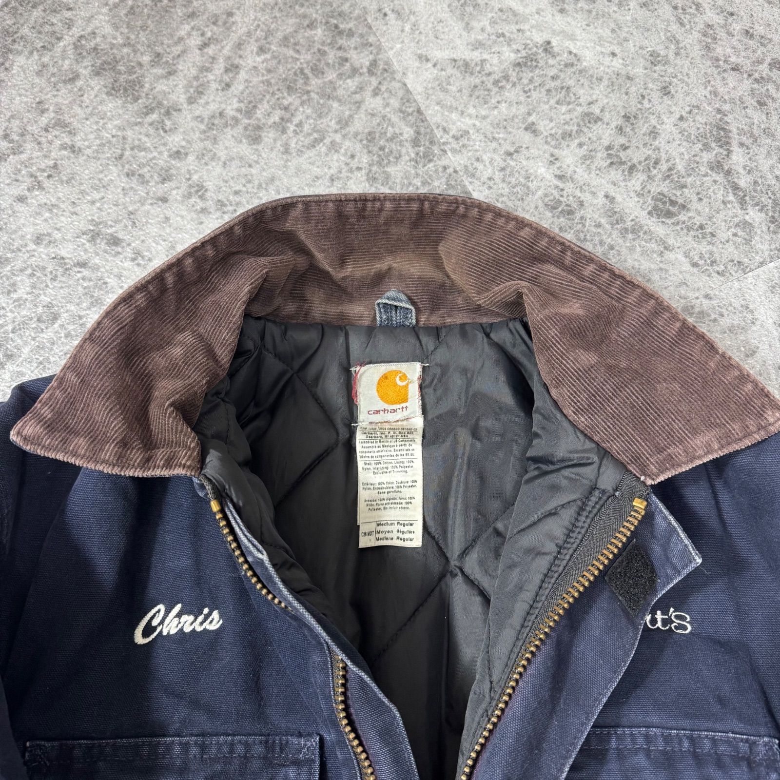 Carhartt C26 MDT トラディショナルコート ミッドナイト M 刺繍入り