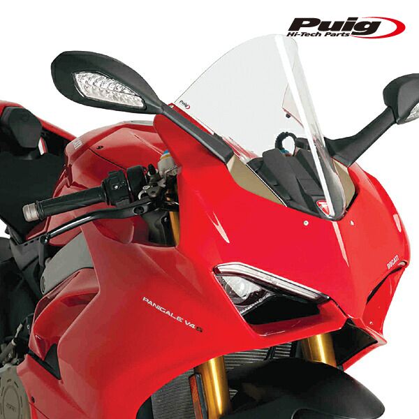 Puig 9690W RACING-SCREEN [CLEAR] DUCATI PANIGALE V4(18-19