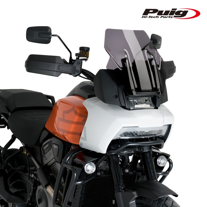 Puig 20841F RACING-Sport[DARK SMOKE] Harley-Davidson PAN AMERICA1250 (21-24) プーチ スクリーン カウル
