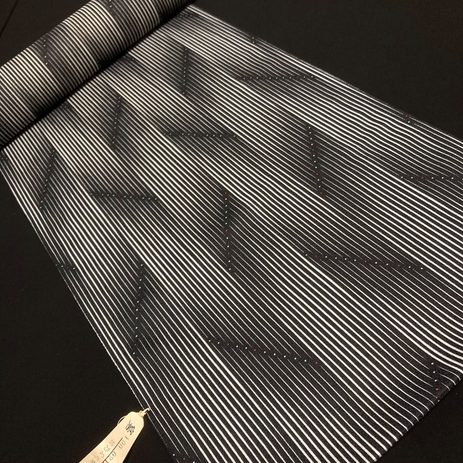 着物と帯オレンジ y 119◾️割と なポリエステル化繊着尺反物5点◾️