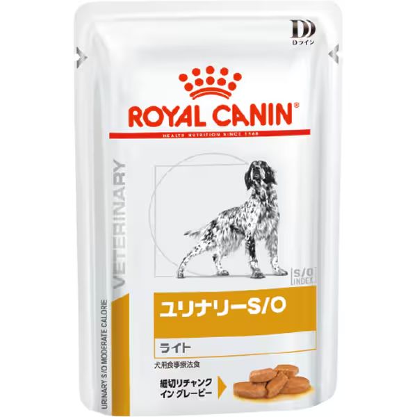 療法食専門店】 ロイヤルカナン 犬 ユリナリー S/O ライト パウチ 100g