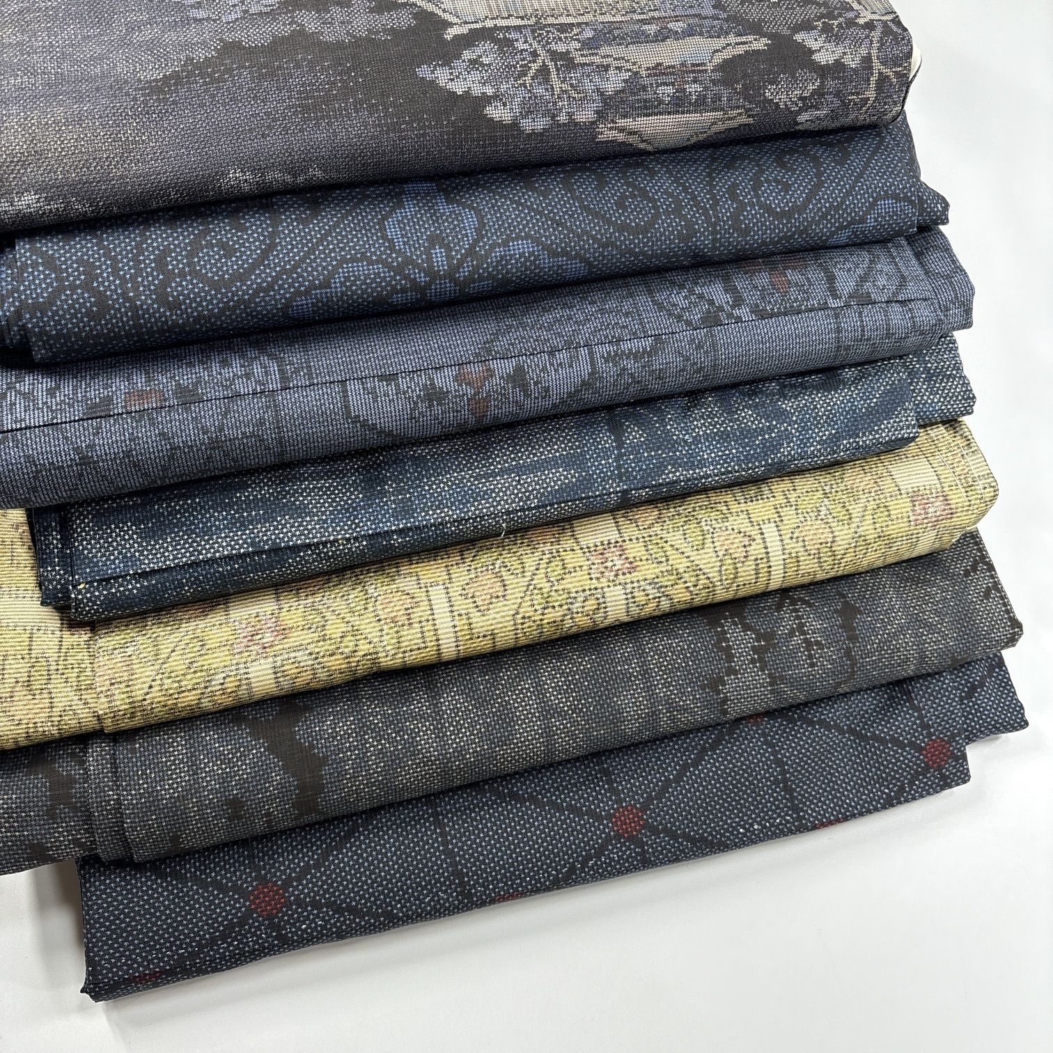 大島紬 正絹 着物 同梱 リメイク用 着付け 12041