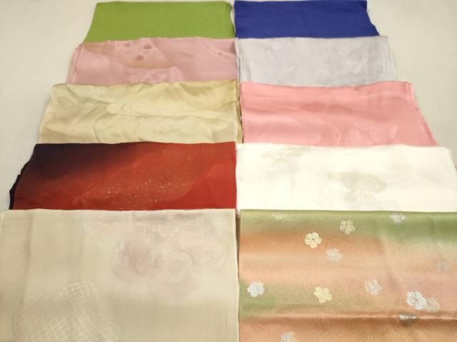 平和屋着物★和装小物　帯揚げ10枚セット　正絹　逸品　DAAZ1613xg 平和屋着物☆和装小物 帯揚げ10枚セット 正絹 逸品 DAAZ1613xg - メルカリ