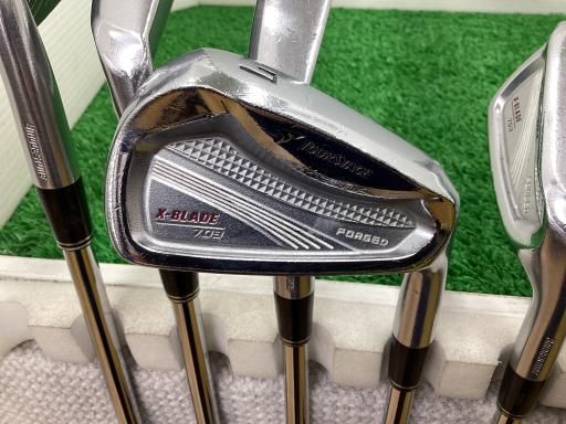 【】 ブリヂストン TOURSTAGE X-BLADE 703 8S アイアンセット IR NS PRO 950GH ウェイトフロー (フレックスS) メンズ 男性用 右利き 右用 Dランク ゴルフクラブ