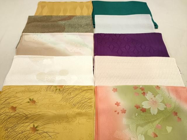 平和屋着物★和装小物　帯揚げ10枚セット　正絹　逸品　DAAZ1653xg 平和屋着物☆和装小物 帯揚げ10枚セット 正絹 逸品 DAAZ1653xg - メルカリ