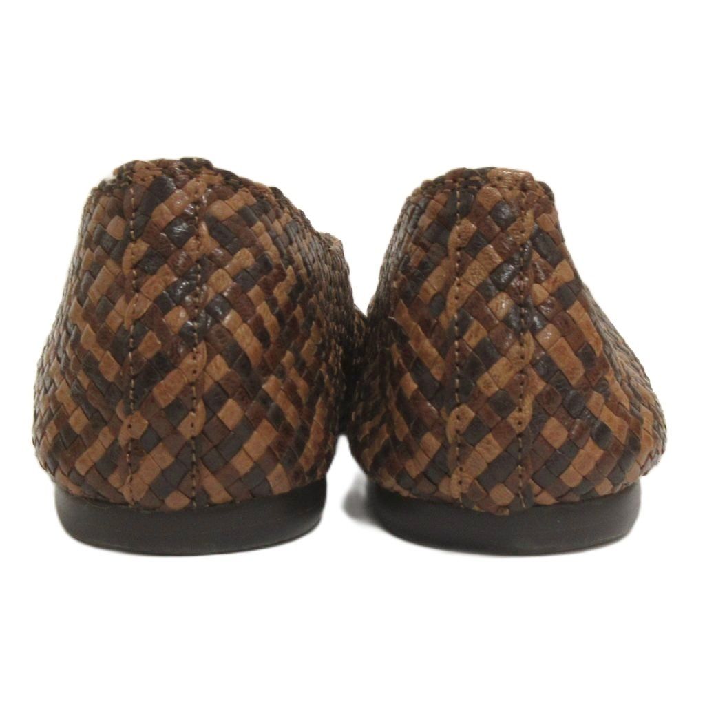 ヨーガンレール JURGEN LEHL レザー メッシュフラットシューズ