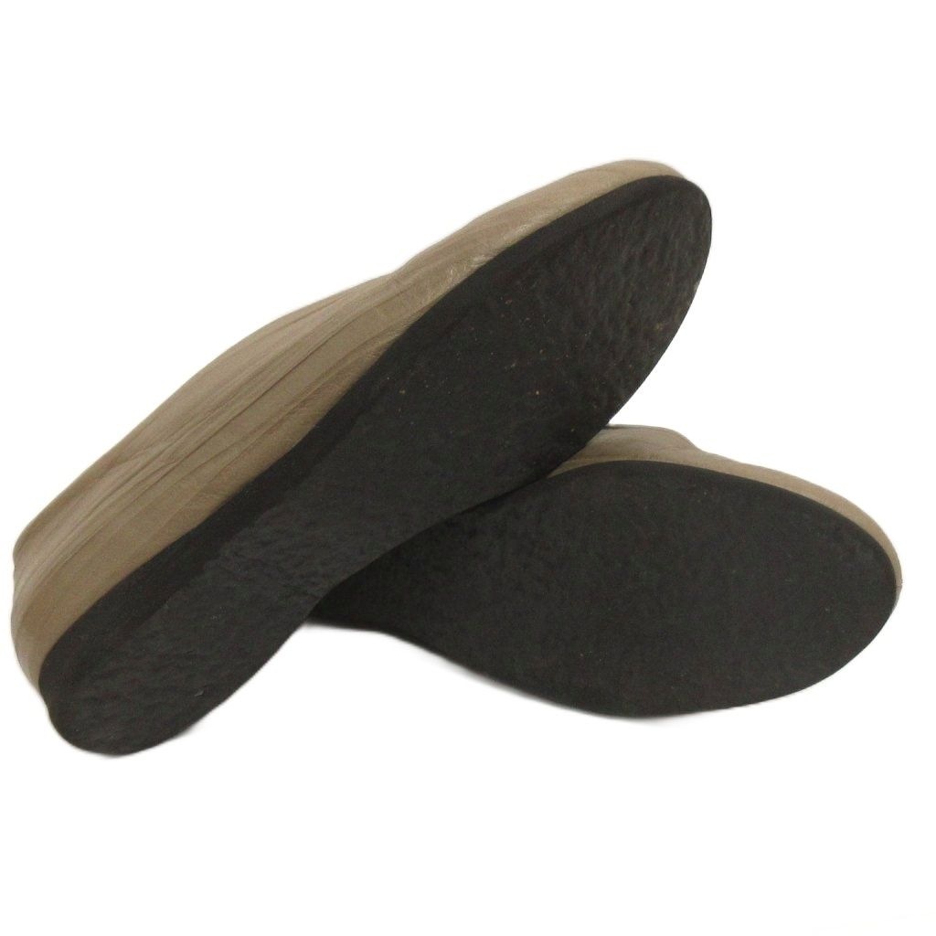 ヨーガンレール JURGEN LEHL レザー スリッポン フラットシューズ