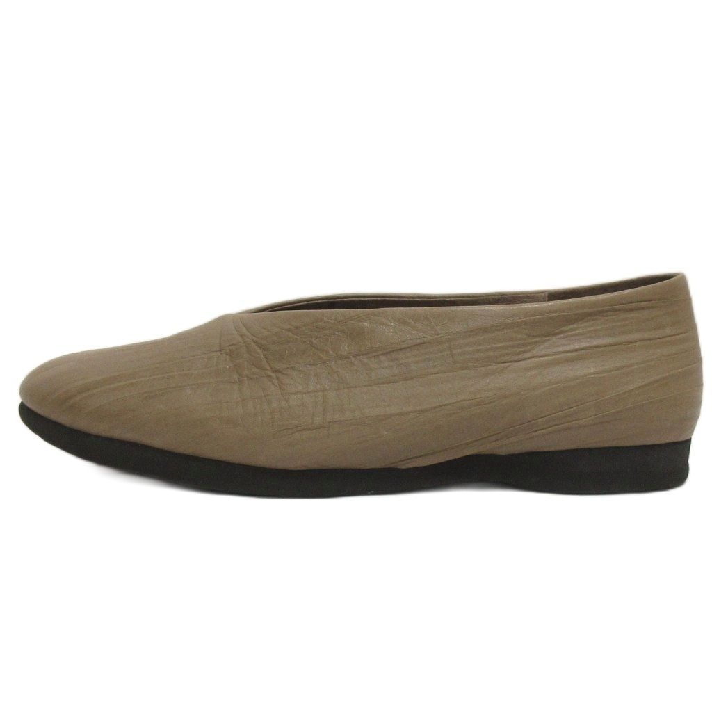 ヨーガンレール JURGEN LEHL レザー スリッポン フラットシューズ