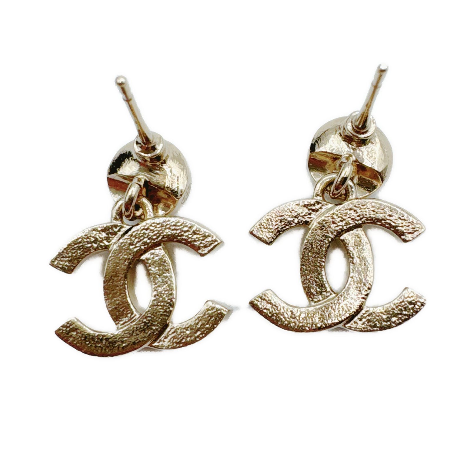 シャネル(CHANEL) ココマーク ラインストーン ピアス ゴールド 2025年