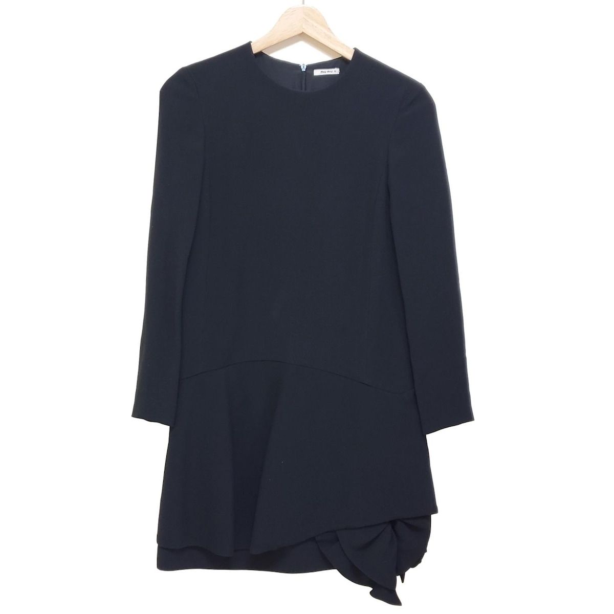 miumiu(ミュウミュウ) ワンピース サイズ36 S レディース美品 - 黒