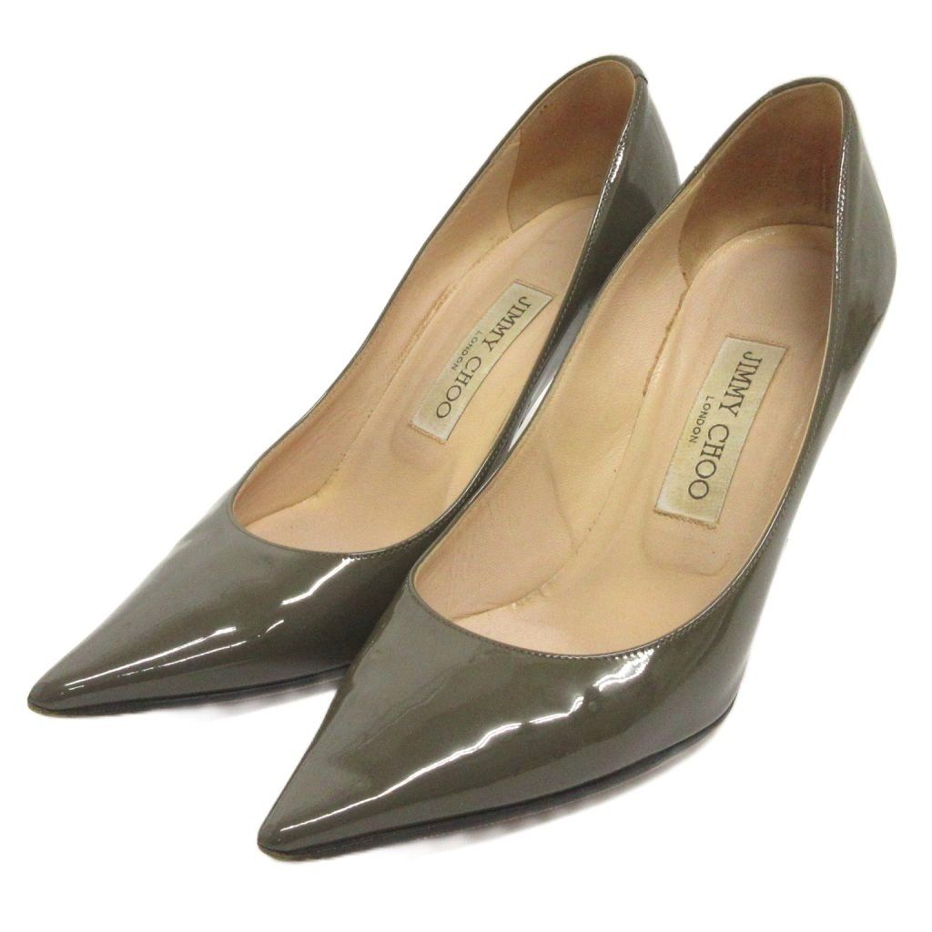 ジミーチュウ JIMMY CHOO パンプス ピンヒール ポインテッドトゥ