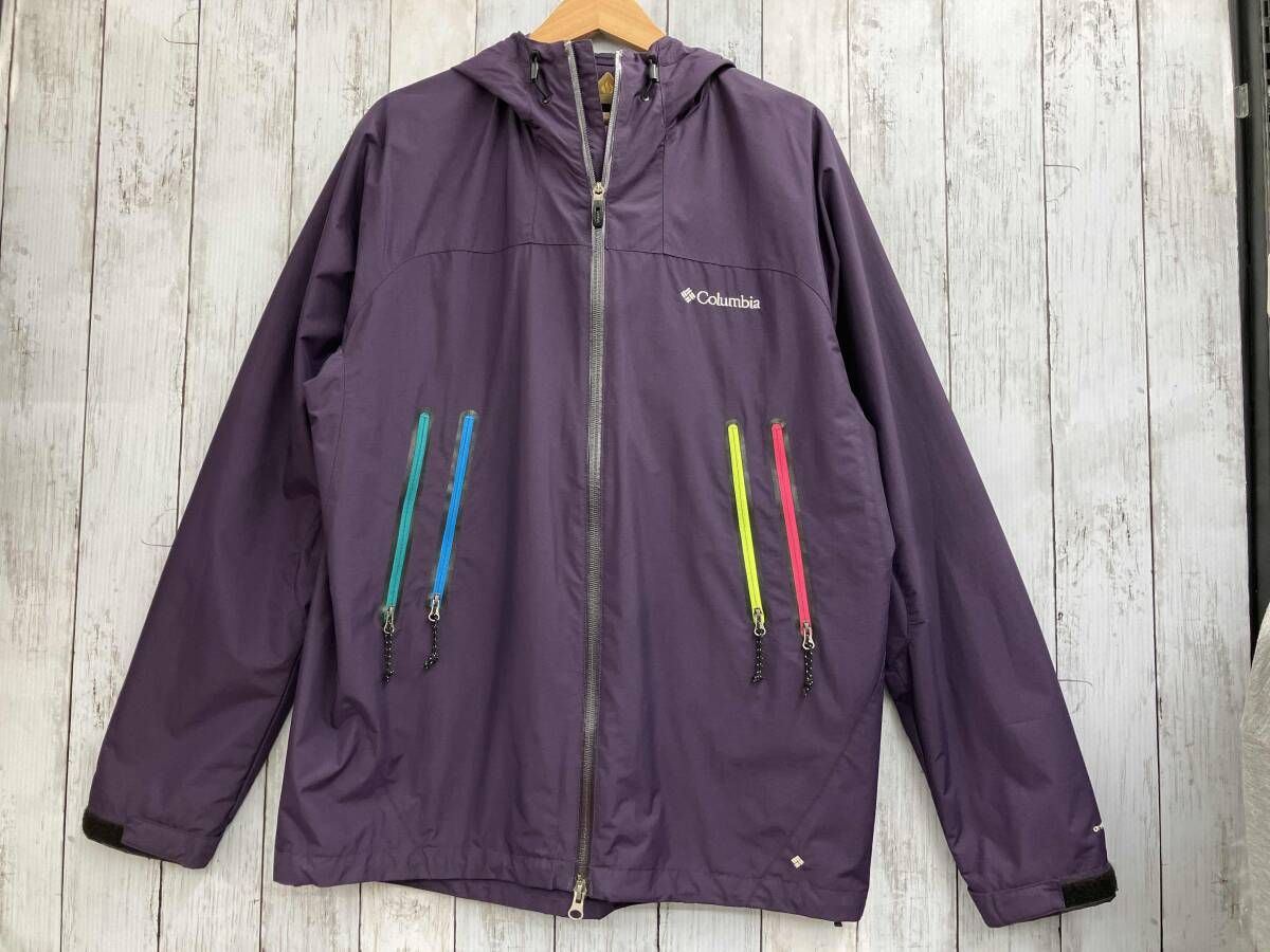 Columbia/コロンビア/ マウンテンパーカー /パープル /kineticsコラボ Columbia/コロンビア/ マウンテンパーカー /パープル /kineticsコラボ