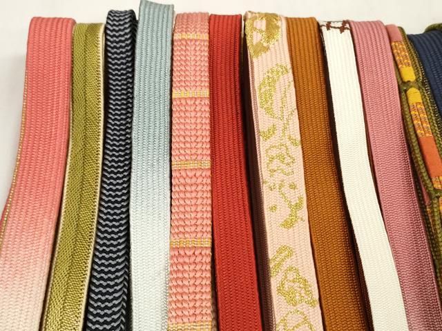 平和屋着物 和装小物 帯締め20本セット 高麗組 八つ組 あわじ玉 小田巻 金糸 zzz