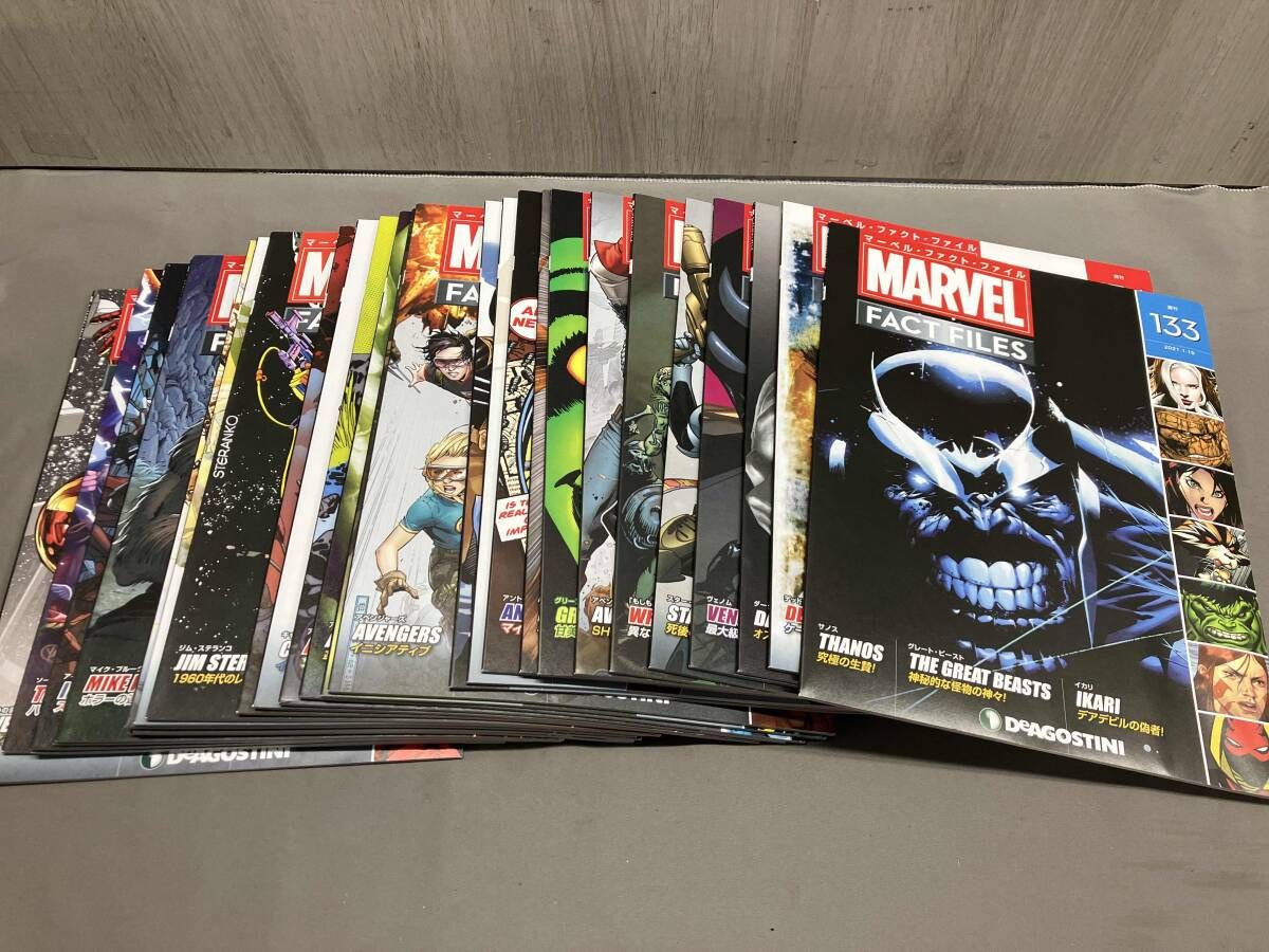 ④MARVEL 週刊マーベルファクトファイル デアゴスティーニ DeAGOSTINI