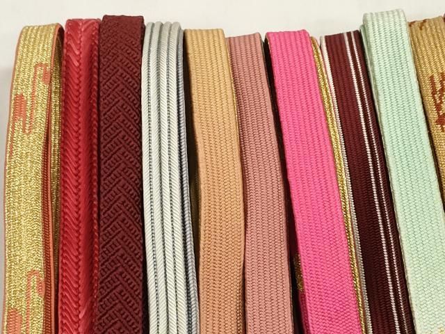 平和屋着物 和装小物 帯締め20本セット 高麗組 笹浪組 奈良組 金糸 zzz