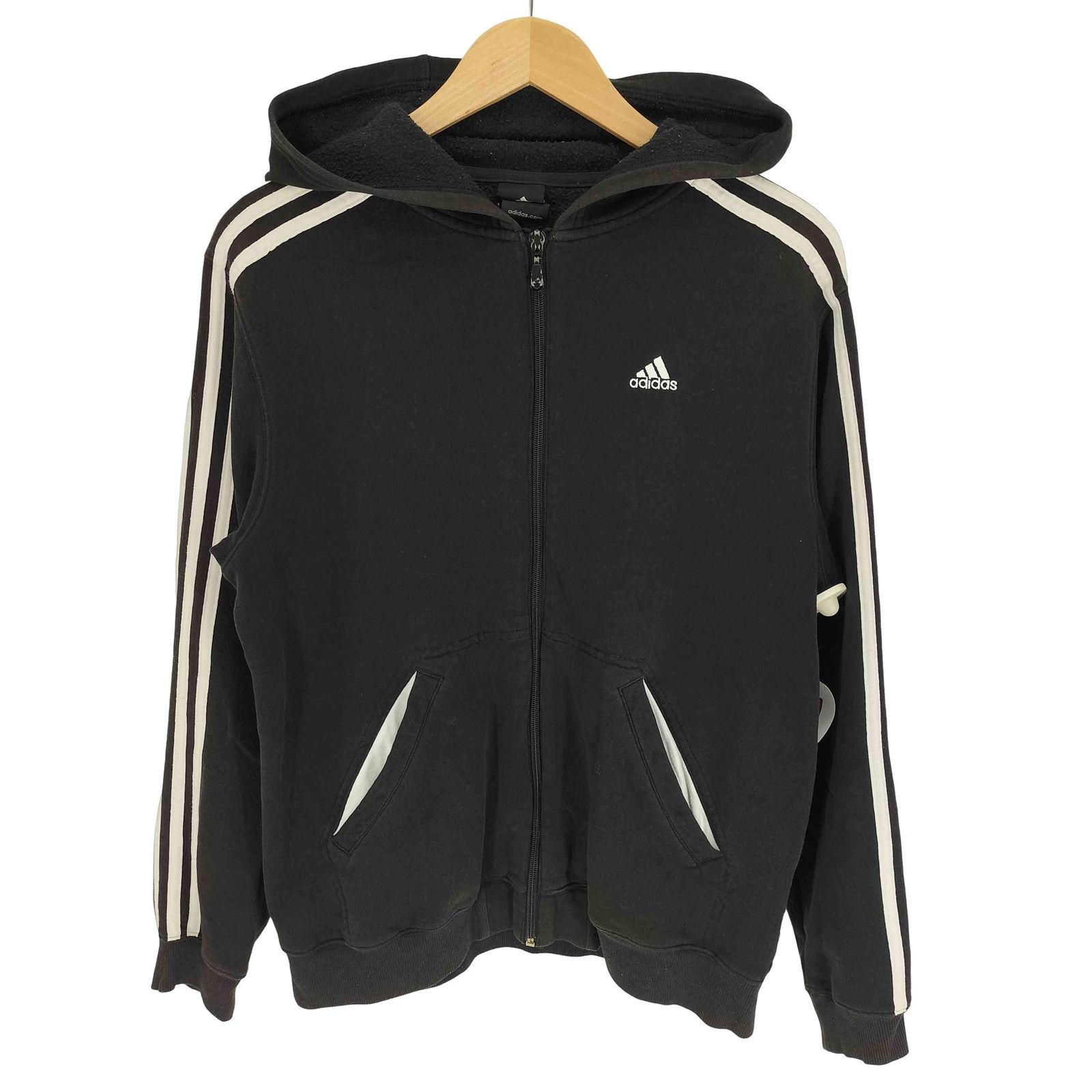 アディダス adidas 00S ジップアップ パーカー スリーストライプ