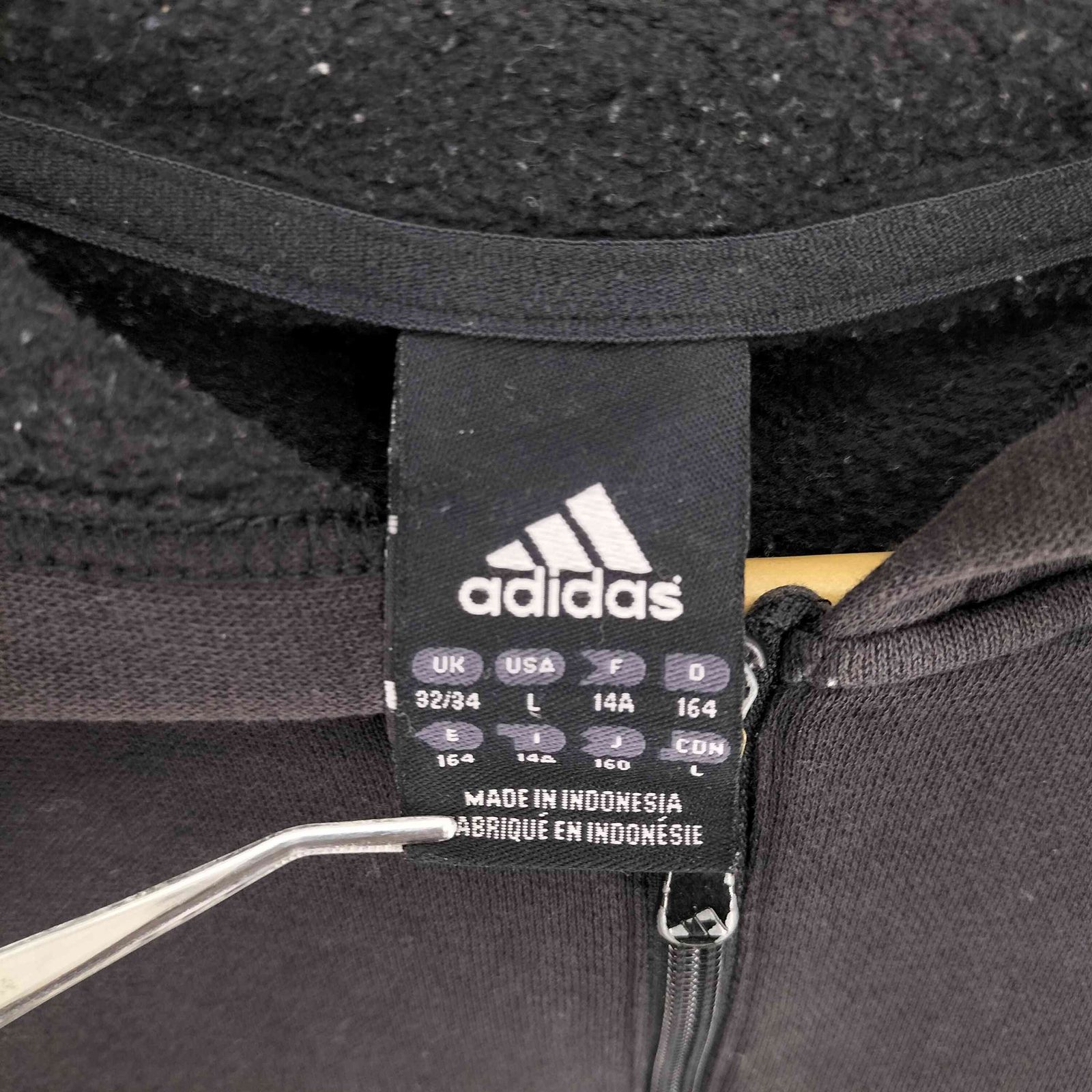 アディダス adidas 00S ジップアップ パーカー スリーストライプ