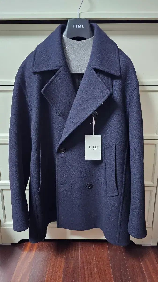 タイムオム カシミア ブレンド ピーコート 100 105