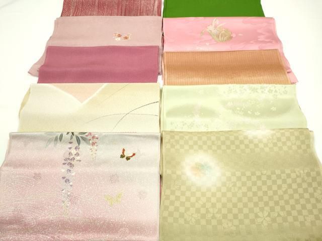 平和屋着物 和装小物 帯揚げ セット 丹後ちりめん 正絹 ju