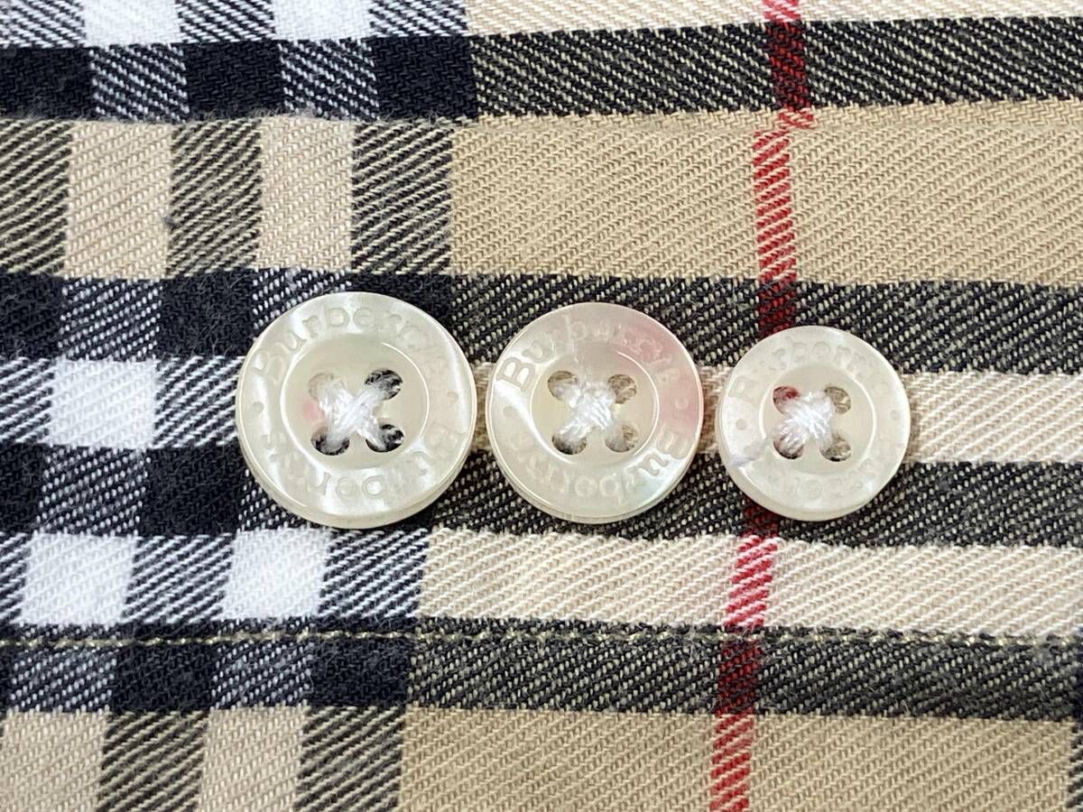 BURBERRY London バーバリーロンドン メンズ ノバチェック半袖シャツ L