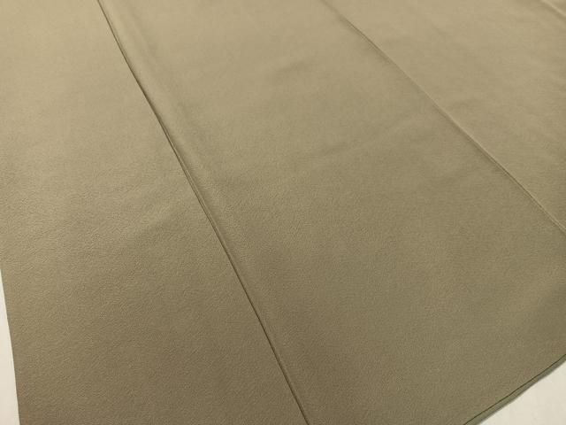  平和屋着物 上質な色無地 作家物 幻の染 岩石染 茶鼠色 正絹 vp 色無地 着物