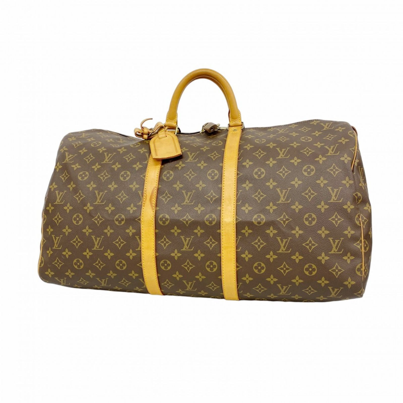 ルイ ヴィトン Louis Vuitton ボストンバッグ モノグラム キーポル55 M 41424 ブラウンメンズ レディース