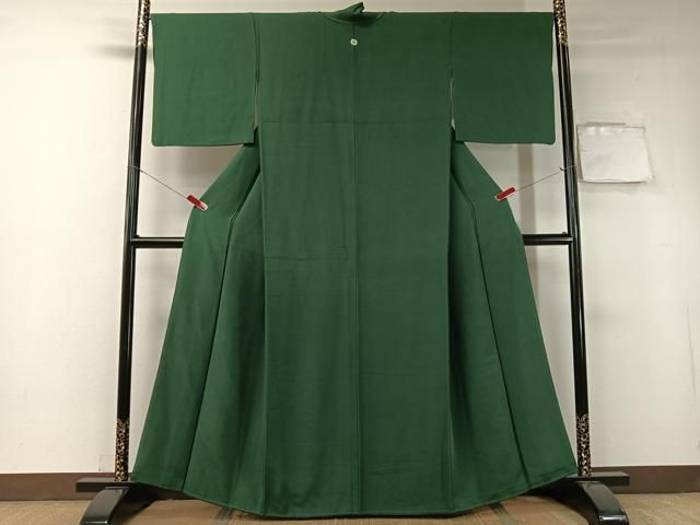 平和屋着物 上質な色無地 天鵞絨色 正絹 vp