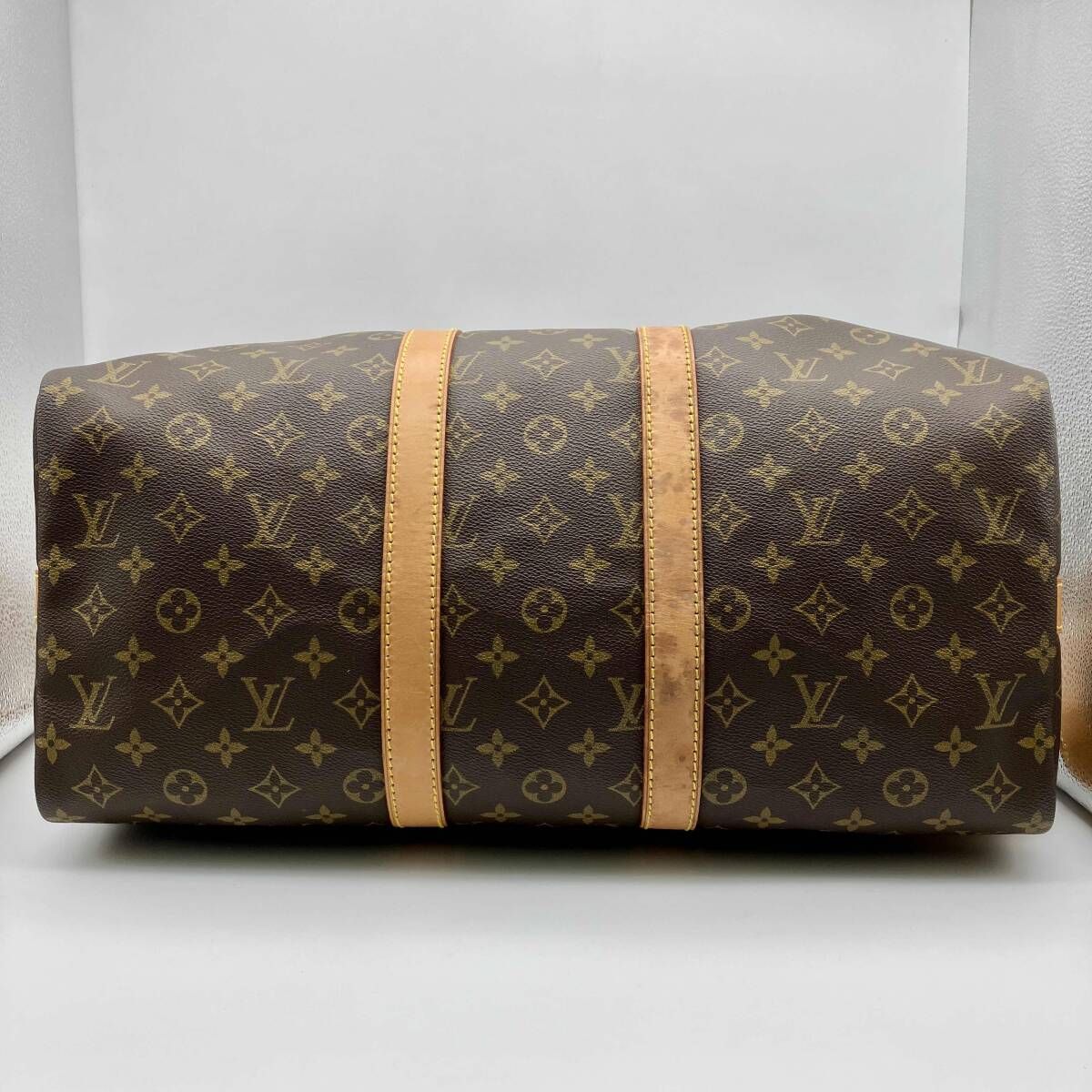 良品 ルイヴィトンキーポル45ショルダーボストンバッグ モノグラム M41418 良品 ルイヴィトンキーポル45ショルダーボストンバッグ モノグラム