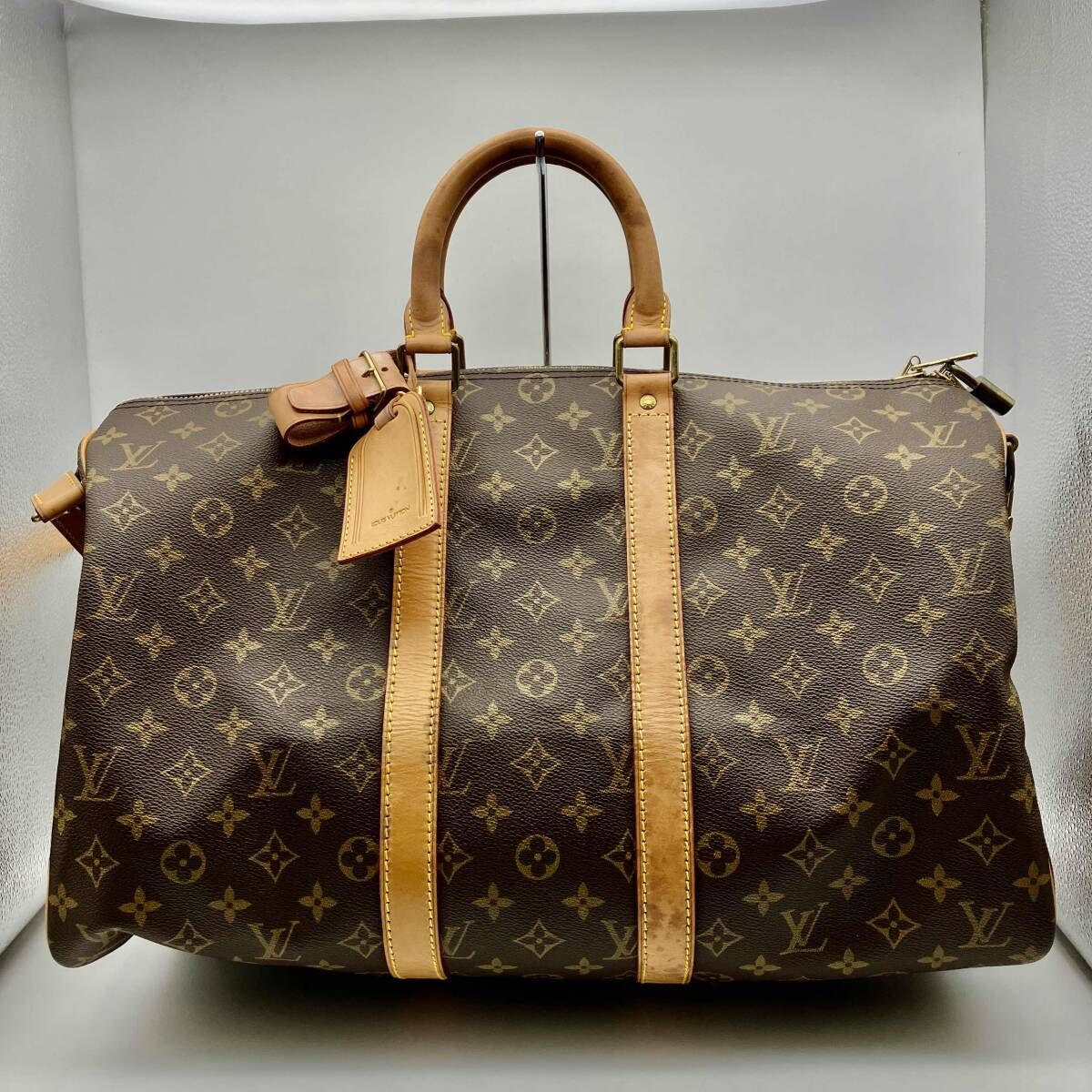 LOUIS VUITTON ヴィトン モノグラム M41418 キーポル・バンドリエール