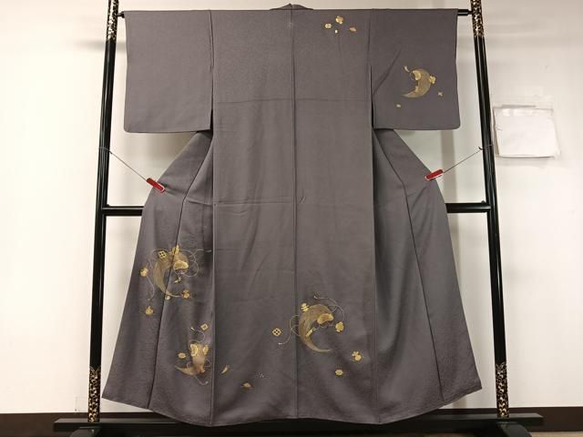 平和屋着物 訪問着 宝尽くし蓑文 金彩 ゑり善扱い 正絹 vp