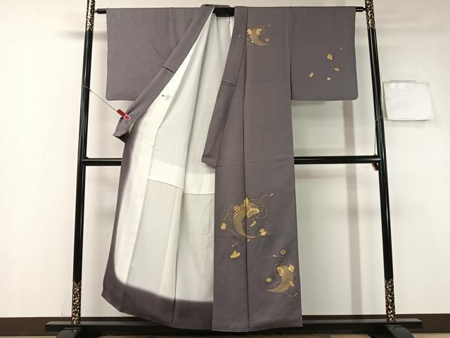 平和屋着物 訪問着 宝尽くし蓑文 金彩 ゑり善扱い 正絹 vp