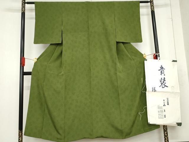 平和屋着物 重要無形文化財 人間国宝 中村勇二郎 江戸小紋 青山みとも 国宝平等院雲中供養菩薩像五十二 たとう紙付き cs