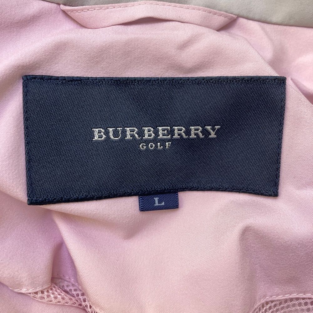 サイズ：L BURBERRY GOLF バーバリーゴルフ 4WAYレインウェア