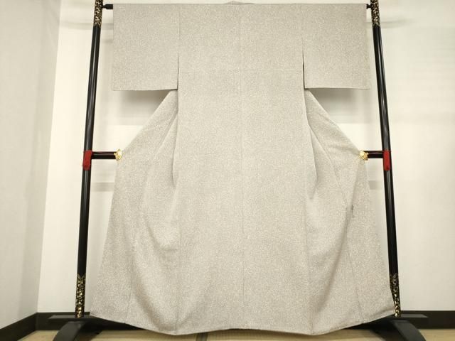 平和屋着物 京友禅の第一人者 松井青々 小紋 霞文 正絹 ck