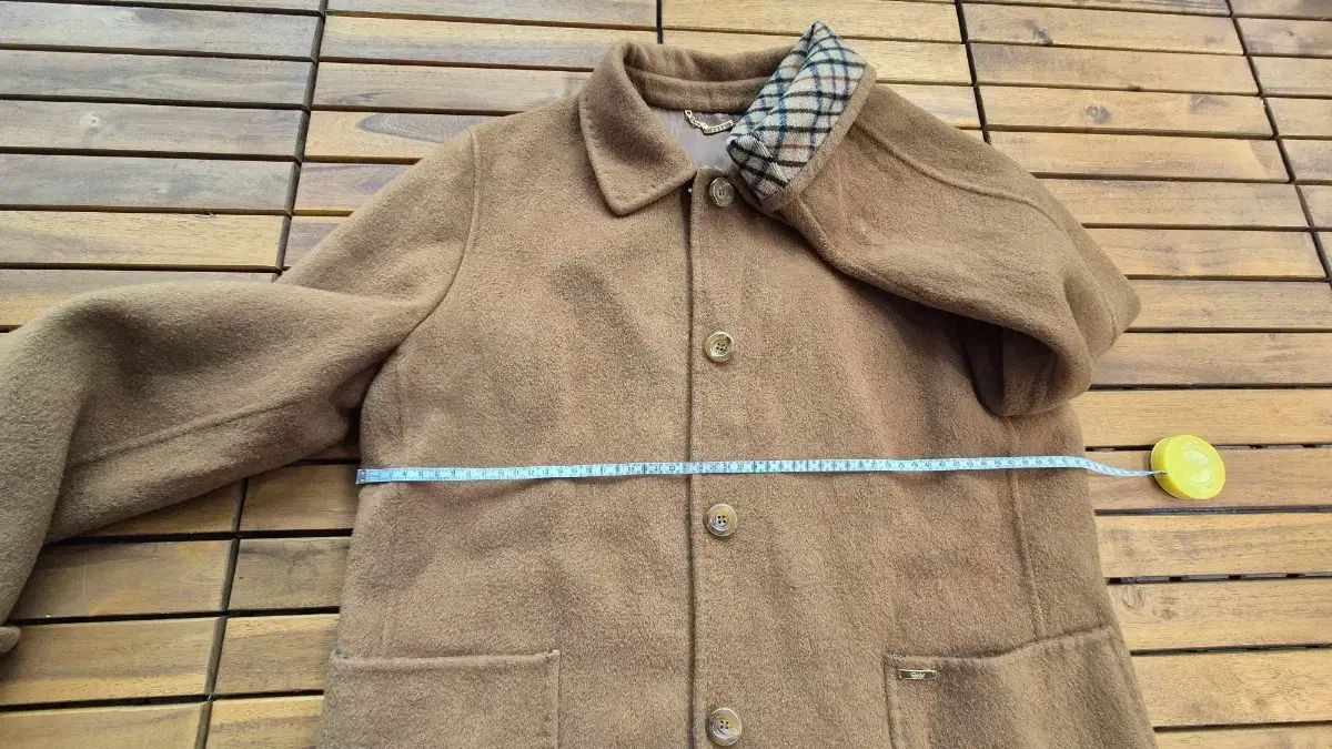 DAKS ダックスロンドン 高品質 ウールコート ハウスチェック キャメル 40 DAKS ダックスロンドン 高品質 ウールコート ハウスチェック キャメル 40