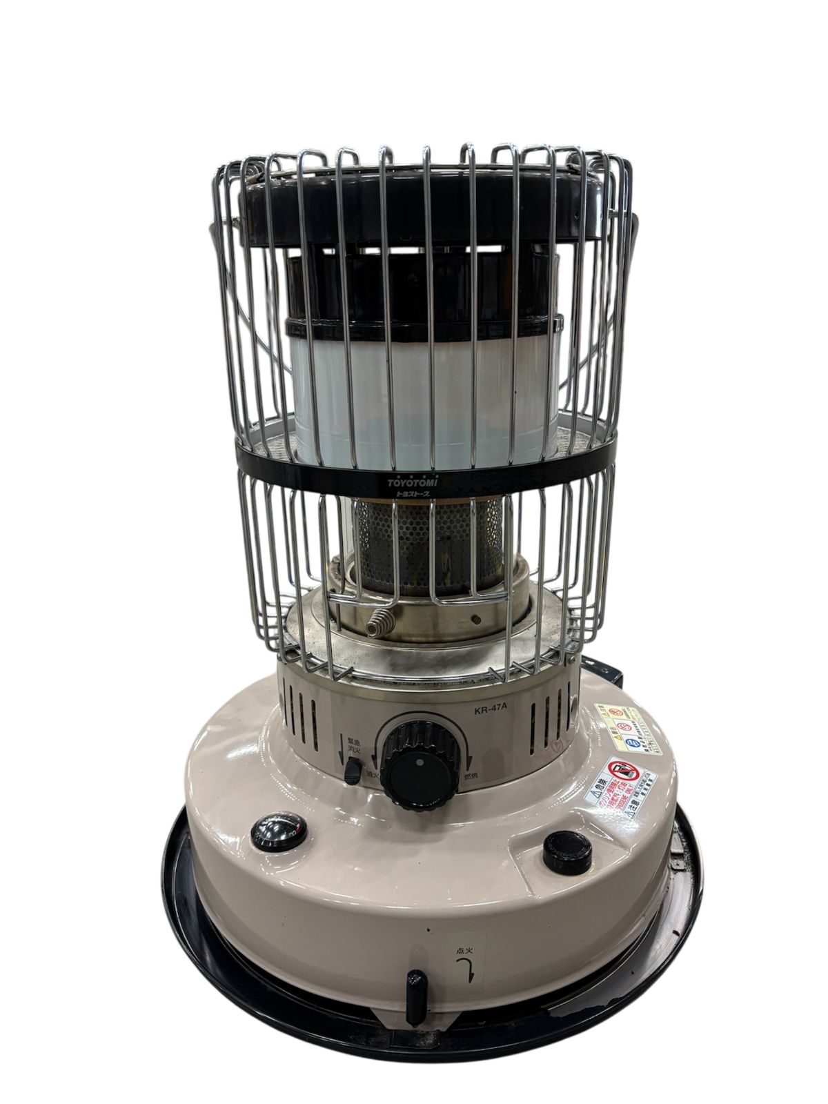 トヨトミ 石油ストーブ KR-47 A 2016年製 自然通気形開放式
