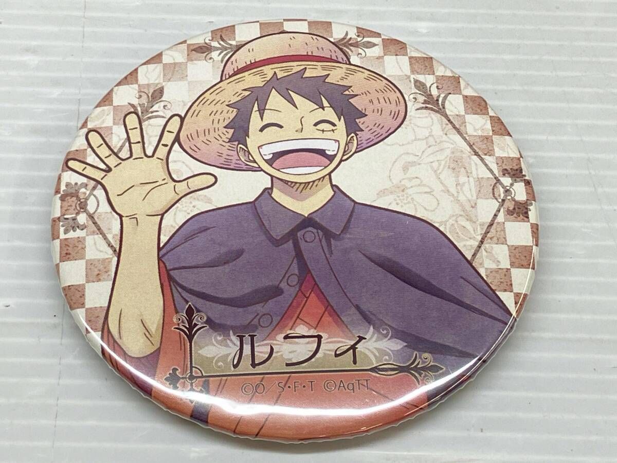 現状品 モンキー・D・ルフィ 5周年 缶バッジ 東京ワンピースタワー