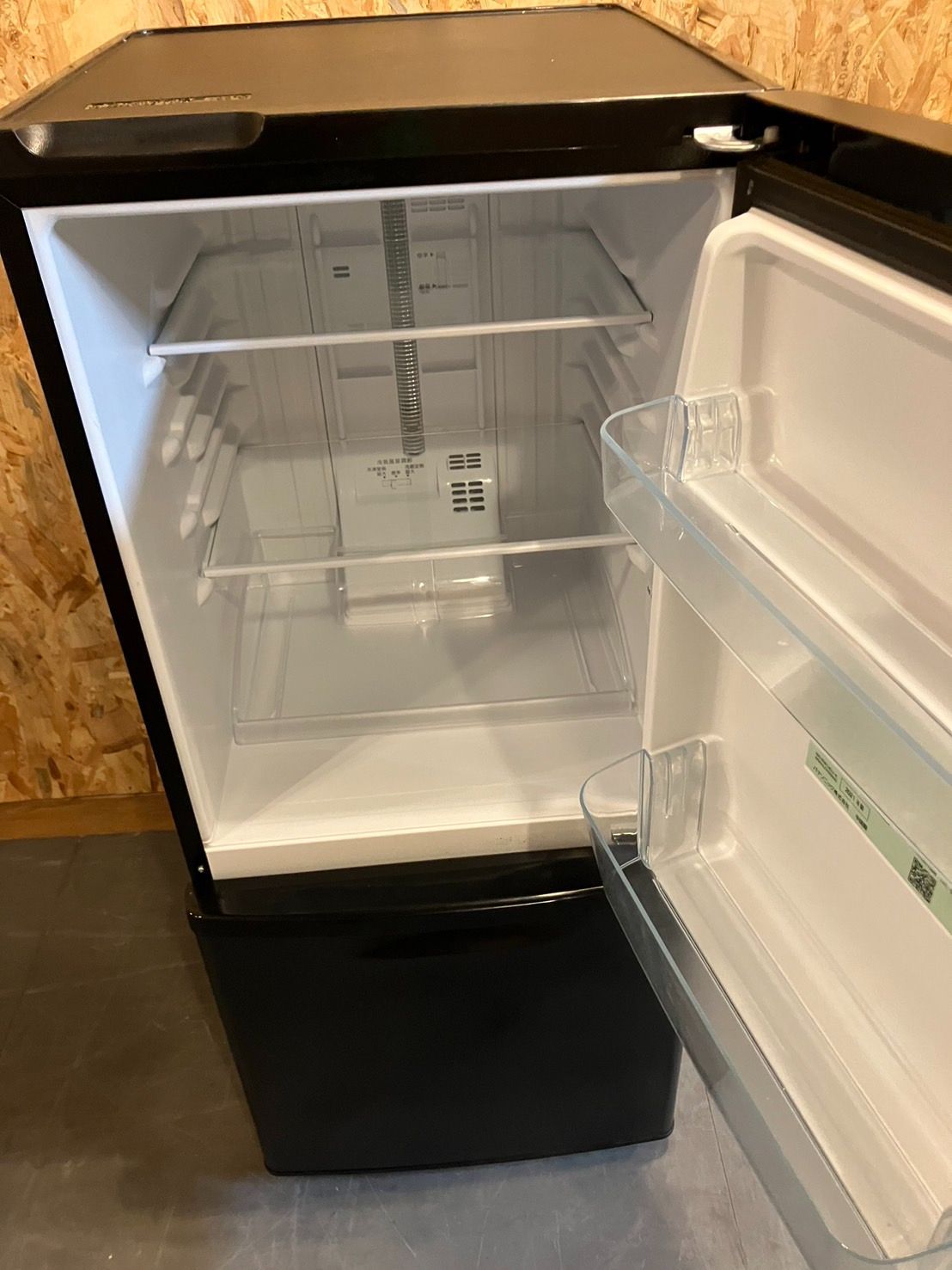 中古】大阪引取限定 パナソニック 2ドア冷蔵庫 NR-BW14DJ-K 138