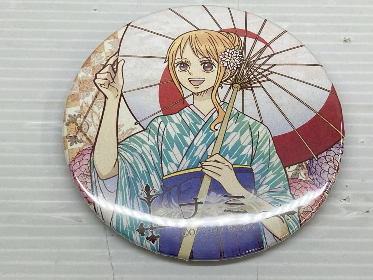 現状品 ナミ 5周年 缶バッジ 東京ワンピースタワー 麦わらストア
