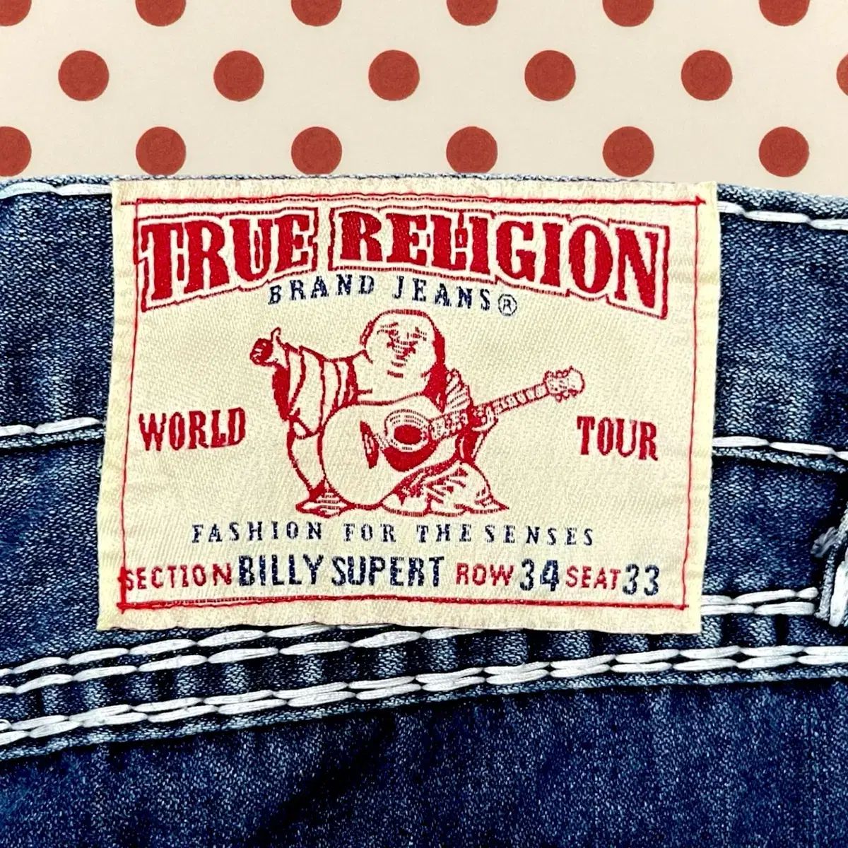 RELIGION トゥルーレリジョン TRUE デニムパンツ (トゥルー レリジョン 