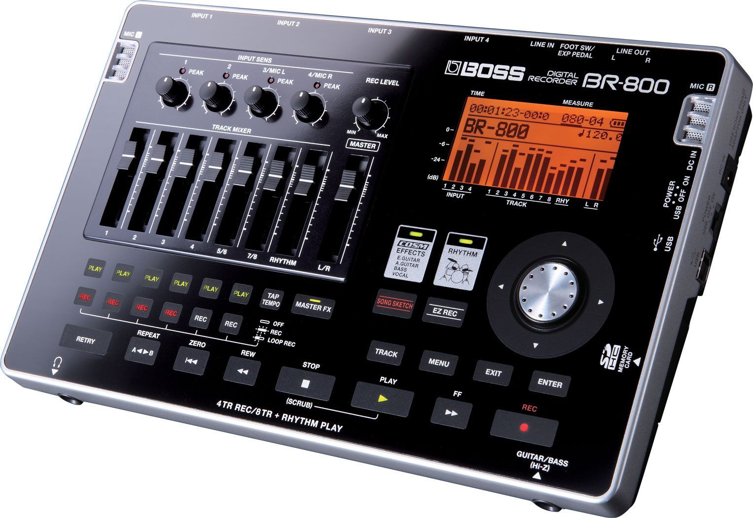 動作品 BOSS BR-800 Digital Recorder デジタルマルチトラック