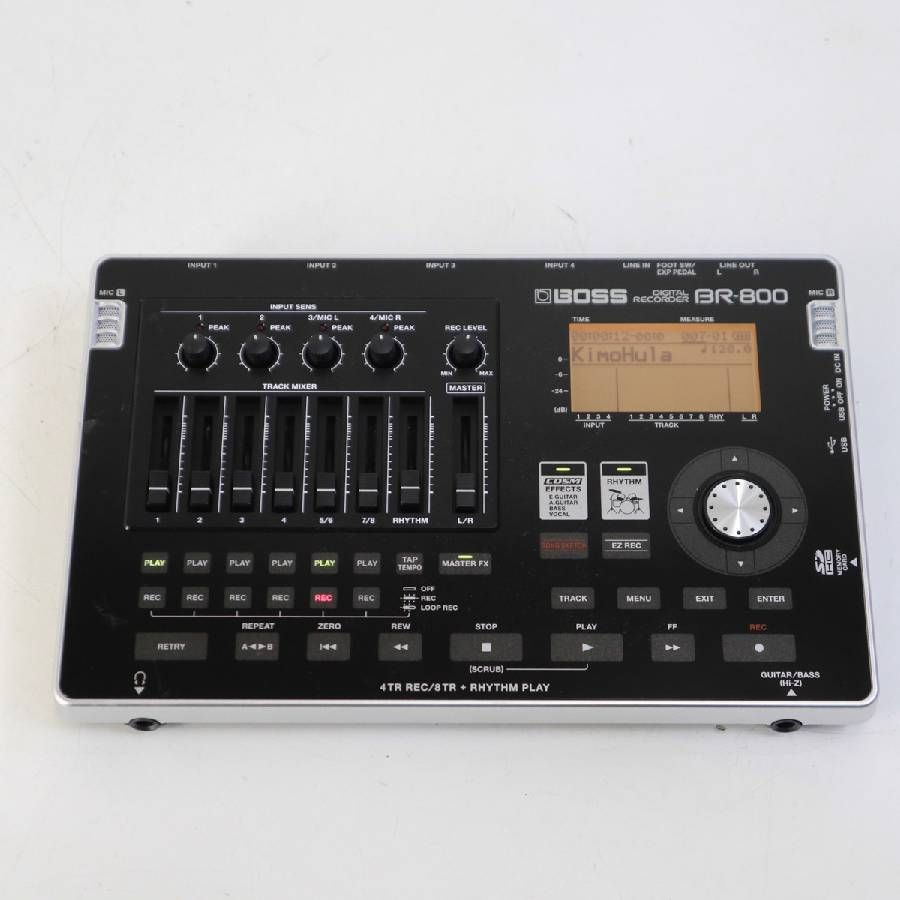 動作品 BOSS BR-800 Digital Recorder デジタルマルチトラック