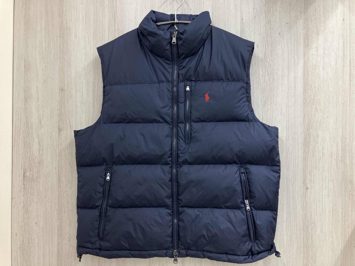 POLO RALPH LAUREN 03945310963 ダウンベスト ネイビー XLサイズ