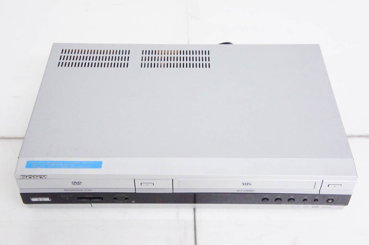 SONYソニー VHSビデオデッキ一体型DVDプレーヤー DVDプレーヤー ビデオカセットレコーダー SLV D 383 P