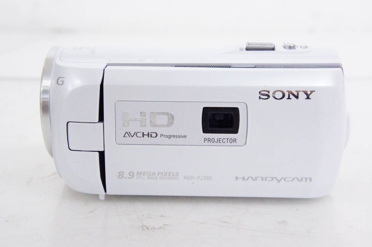 中古】SONYソニー プロジェクターハンディカム HDR-PJ390 デジタルHD